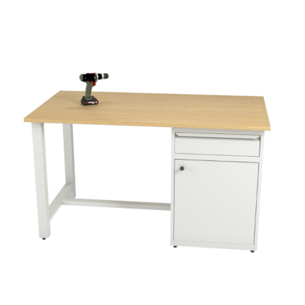 Banc de lucru 1500 mm cu dulap 1 usa si 1 sertar WorkB 1500-1D1S.max