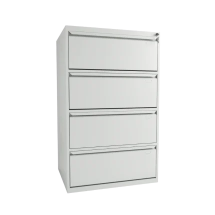 Clasificator metalic cu 4 sertare duble DRAW-D4.max