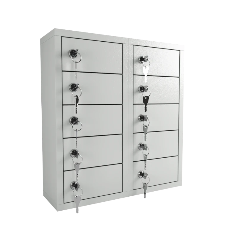 Dulap metalic cu 10 compartimente Tel 10.max