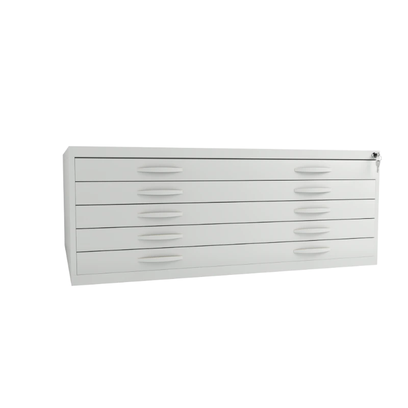 Dulap metalic pentru harti si desene tip A0 cu 5 sertare DRAW-A0.max