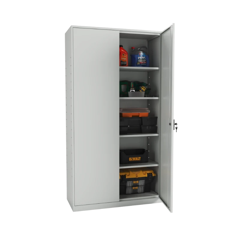 Dulap metalic pentru scule cu 4 rafturi STRONG 1000.max