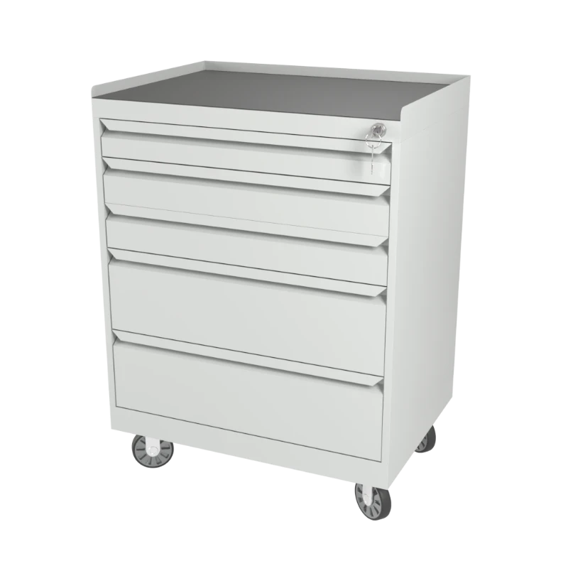 Dulap metalic pentru scule cu 5 sertare pe roti, TOOL 5D.max