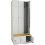 Locker cabinet with 3 doors COMFORT 3
