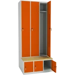 Dulap vestiar cu 3 uși COMFORT 3 - Image 2