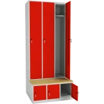 Dulap vestiar cu 3 uși COMFORT 3 - Image 3