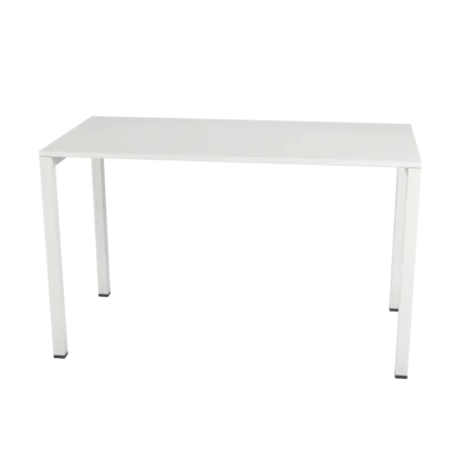 Masa cu structura metalica, blat lemn 1200 mm.max