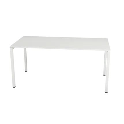 Masa cu structura metalica, blat lemn 1600 mm.max