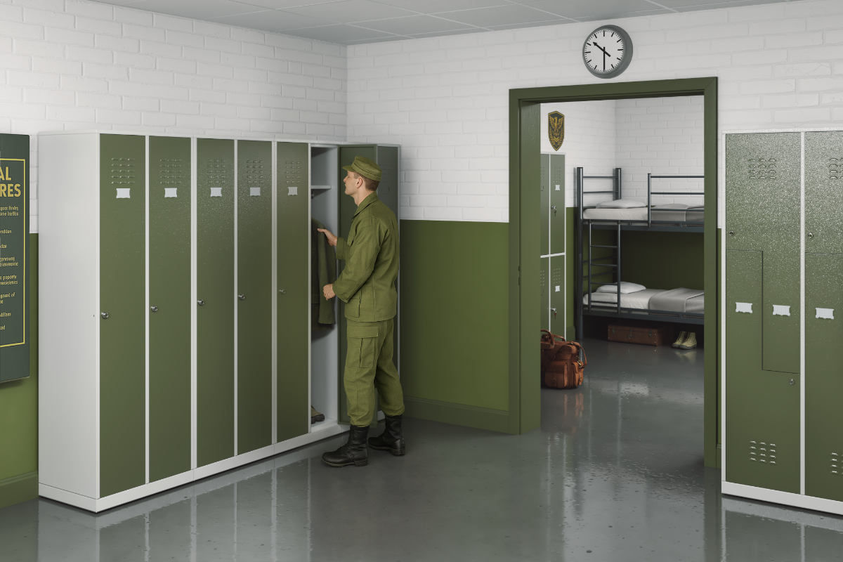 mobilier unitate militara