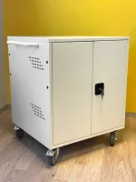 Dulap Depozitare și Încărcare Laptop / Tabletă – 32 Dispozitive | Metalic, Mobil, Livrat Sudat - Image 2