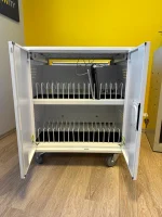 Dulap Depozitare și Încărcare Laptop / Tabletă – 32 Dispozitive | Metalic, Mobil, Livrat Sudat - Image 4